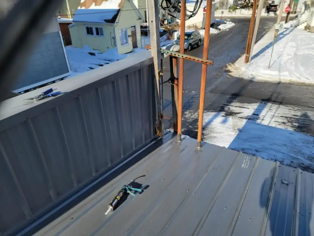 Preparing Roof