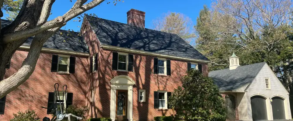 Shingles On Traditional Home